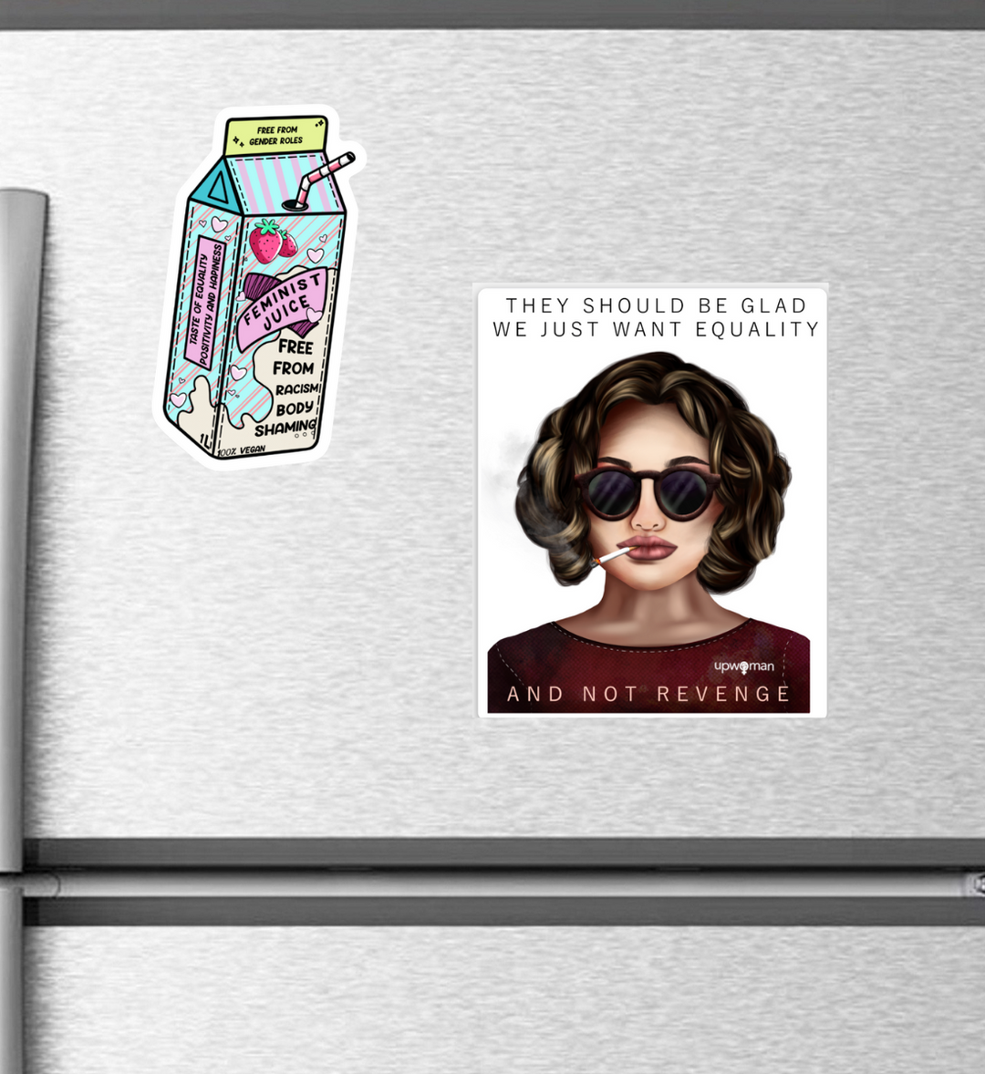 FEMINIST JUICE/EQUALTIY Magneten 2-er Set