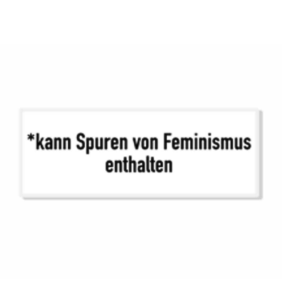 SPUREN VON FEMINISMUS Pin