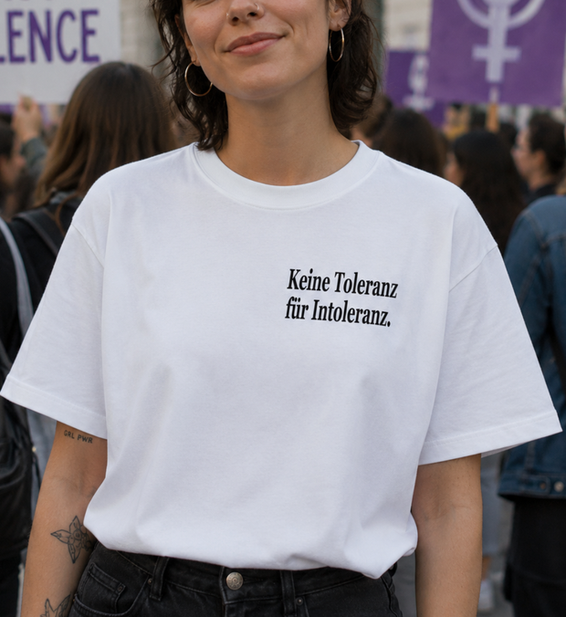 TOLERANZ T-Shirt unisex Oversized