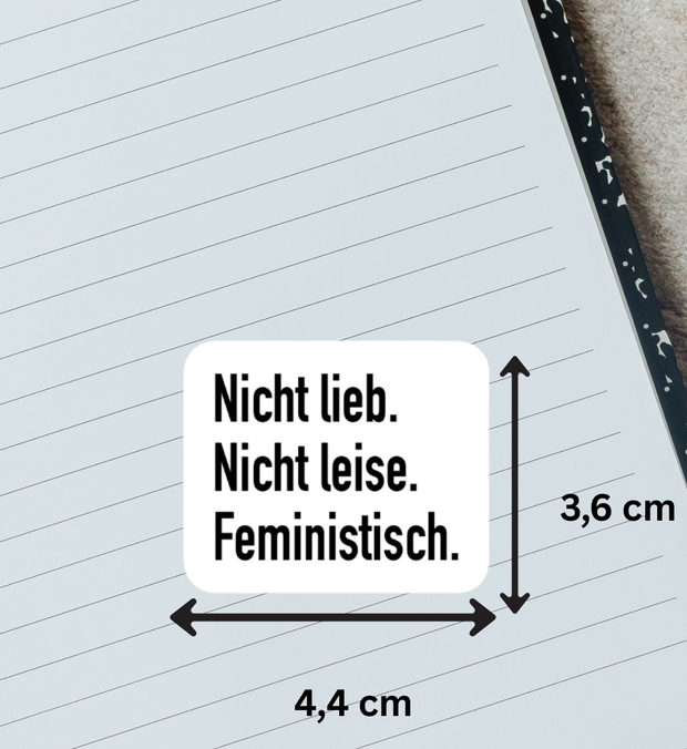 AUTONOM UND LAUT Sticker 5er Set