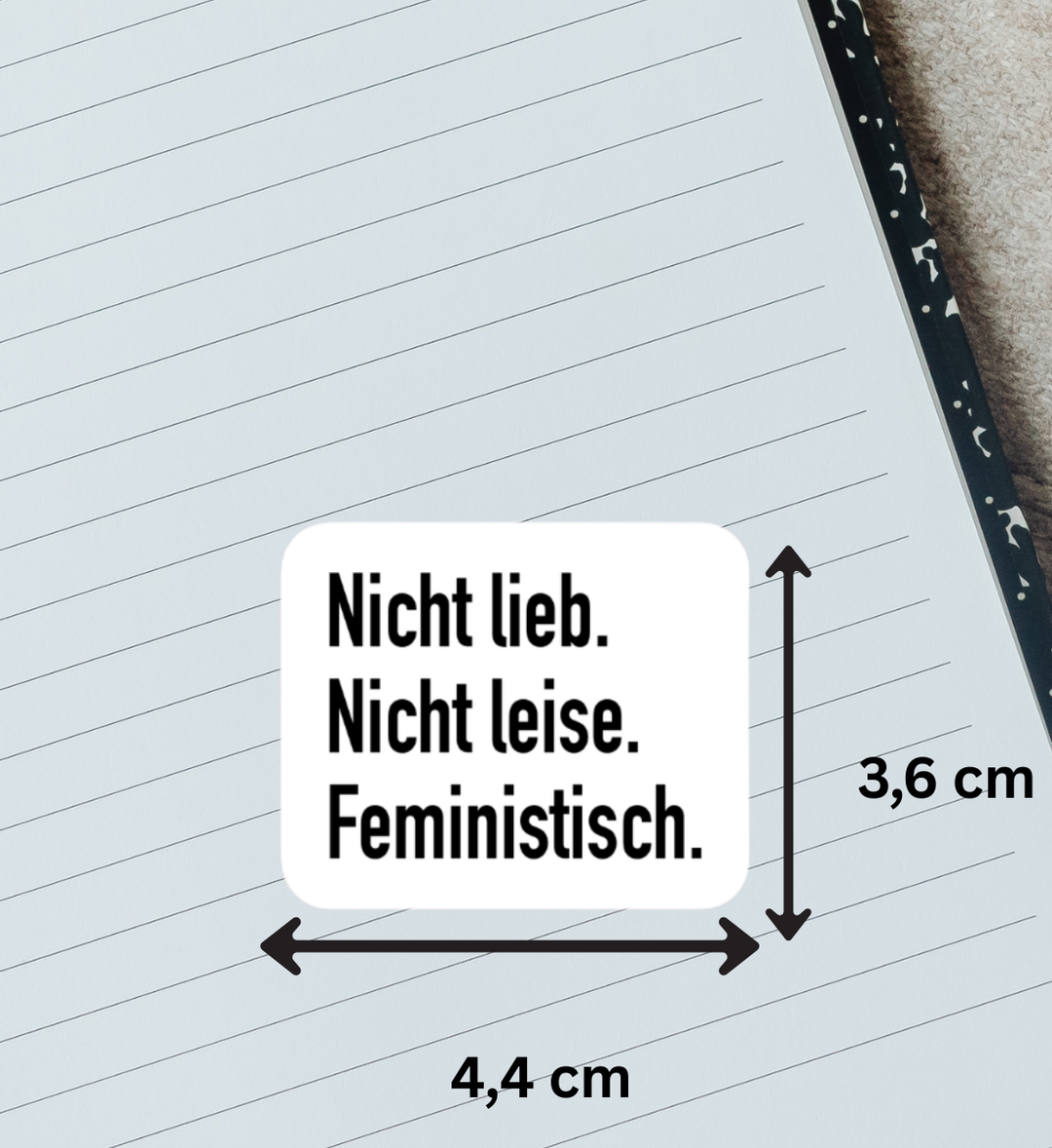 AUTONOM UND LAUT Sticker 5er Set