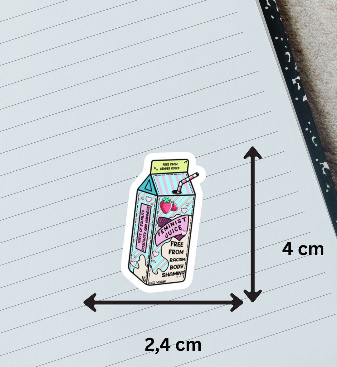 AUTONOM UND LAUT Sticker 5er Set