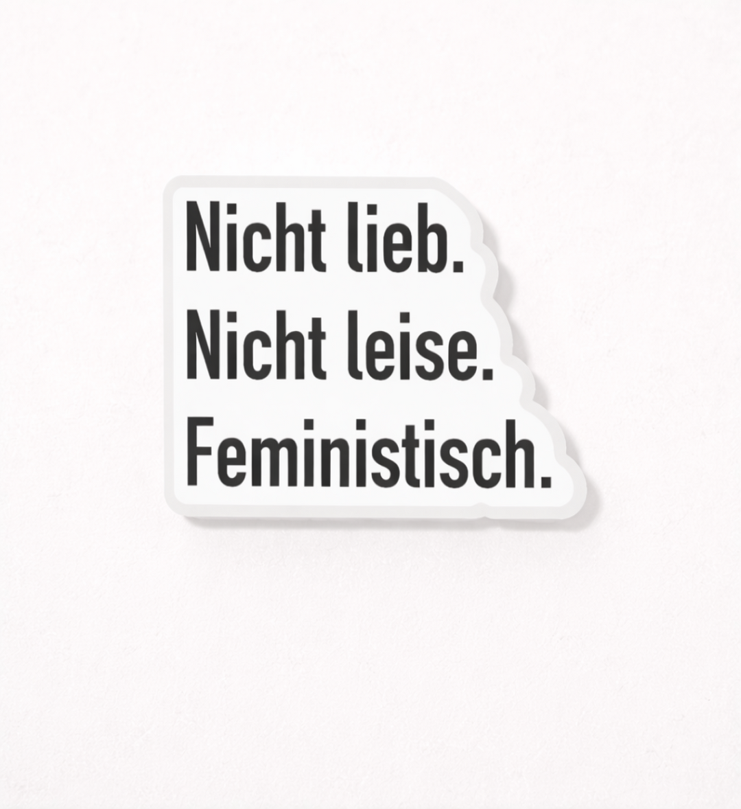 FEMINISTISCH Pin
