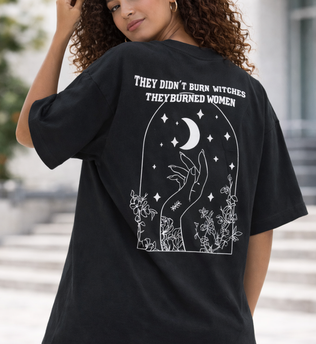 BURNED WOMEN T-Shirt Oversized unisex