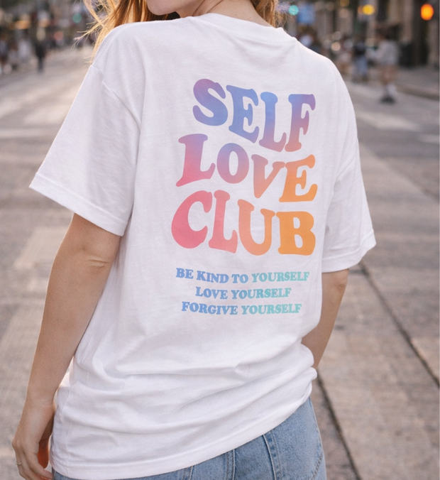 SELF LOVE CLUB T-Shirt Oversized unisex