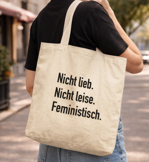 FEMINISTISCH Jutebeutel