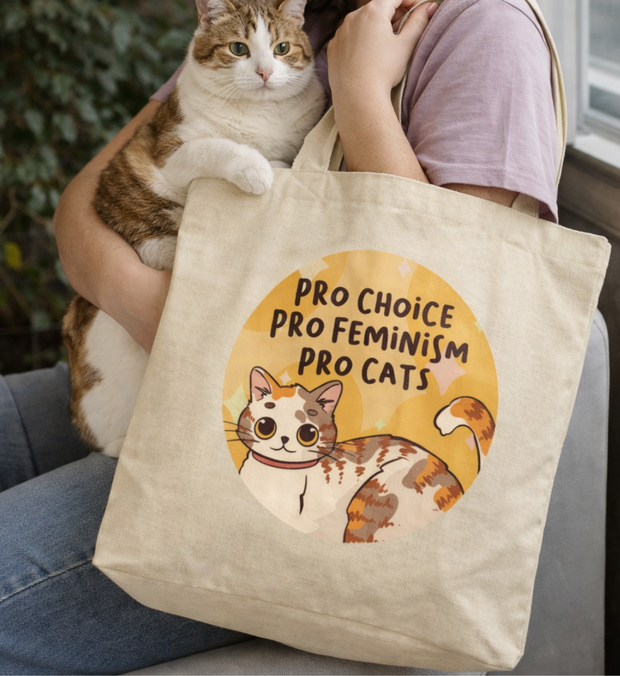 PRO FEMINISM Jutebeutel