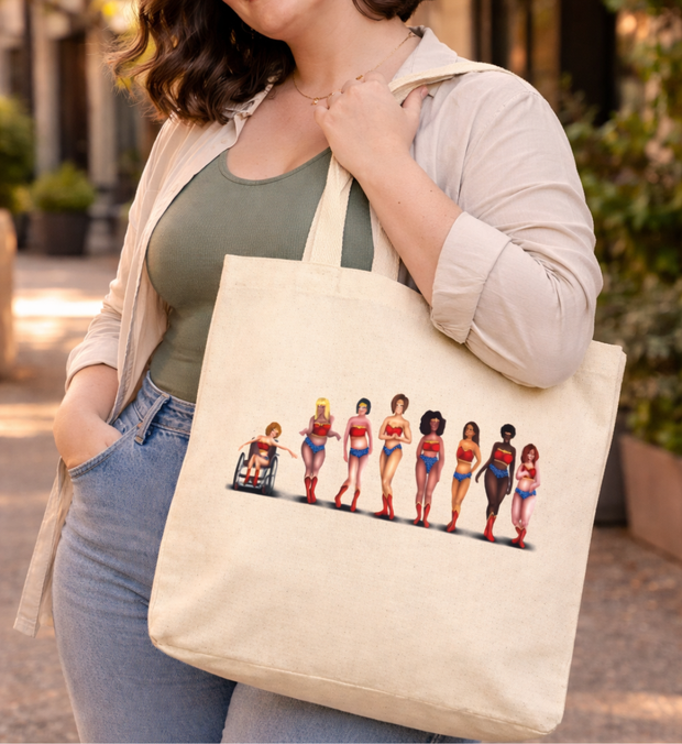 SUPERWOMEN Jutebeutel