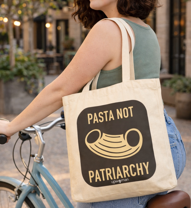PASTA NOT PATRIARCHY Jutebeutel