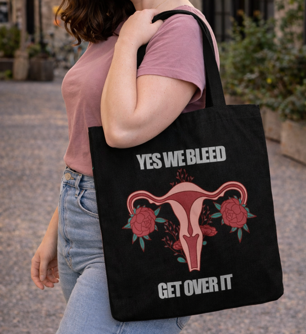 GET OVER IT Jutebeutel