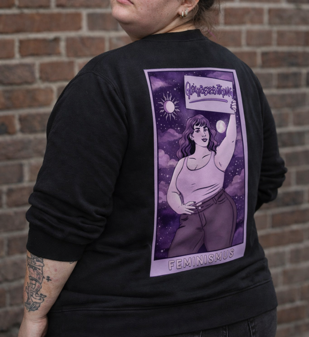 FEMINISMUS TAROT KARTE Sweater unisex