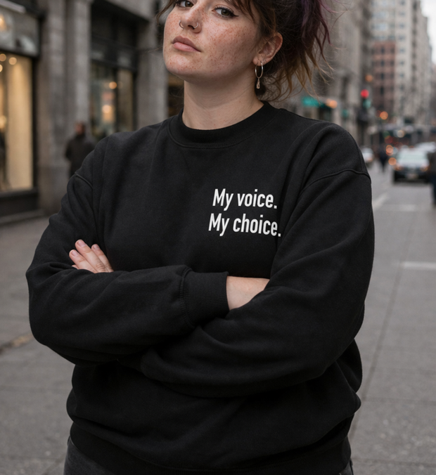 MY VOICE Sweater unisex