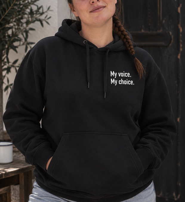 MY VOICE Hoodie unisex