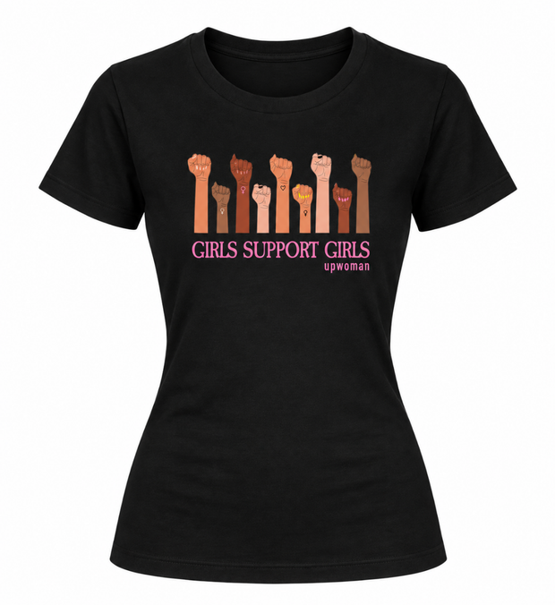 GIRLS SUPPORT GIRLS T-Shirt Damen