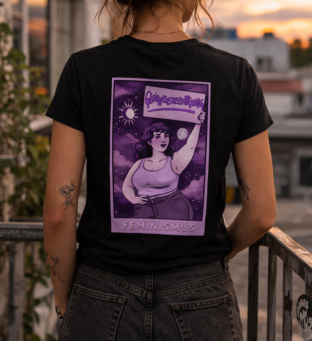 FEMINISMUS TAROT KARTE T-Shirt unisex