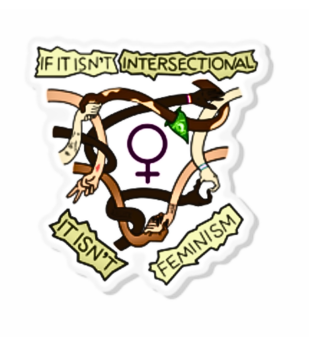 INTERSECTIONAL Pin