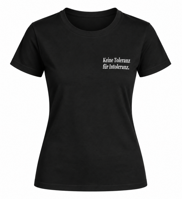 TOLERANZ T-Shirt Damen