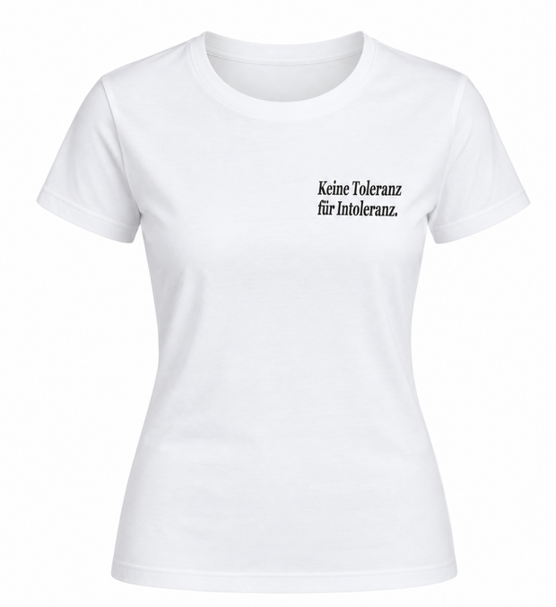 TOLERANZ T-Shirt Damen