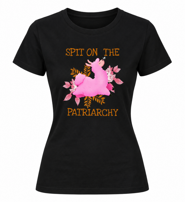 SPIT ON THE PATRIARCHY T-Shirt Damen