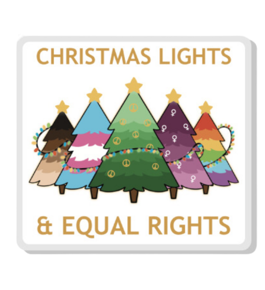 CHRISTMAS LIGHTS Pin