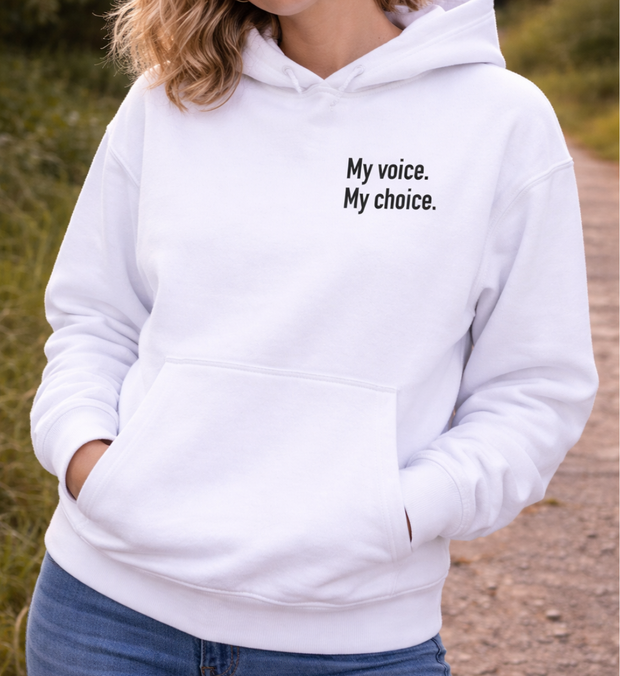 MY VOICE Hoodie unisex