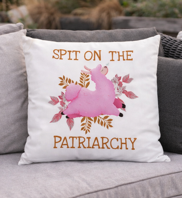SPIT ON THE PATRIARCHY Kissen
