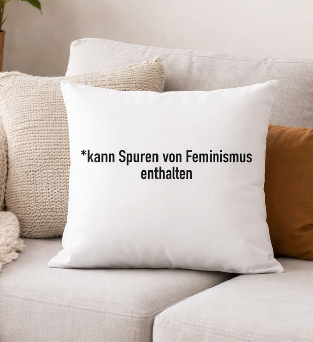 SPUREN VON FEMINISMUS-Kissen