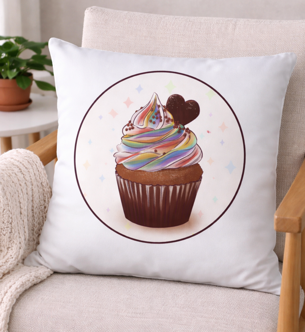 PRIDE CUPCAKE Kissen
