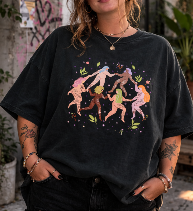FEMINISMUS TANZ T-Shirt Oversized unisex