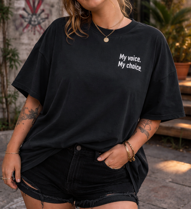 MY VOICE T-Shirt Oversized unisex