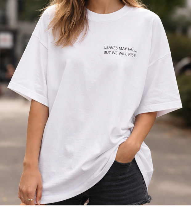 WE WILL RISE T-Shirt Oversized unisex