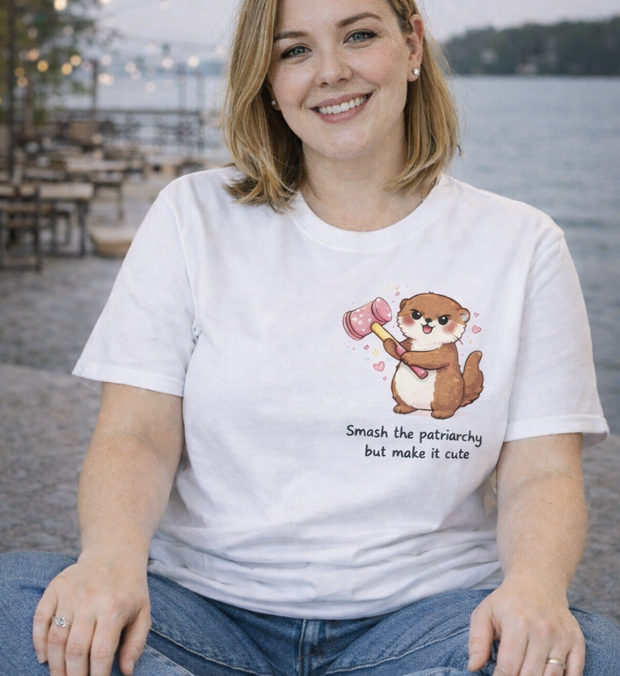 FEMINISTISCHER OTTER T-Shirt