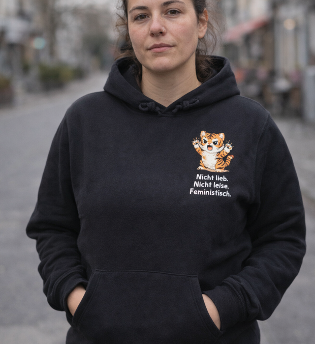 FEMINISTISCHER TIGER Hoodie unisex