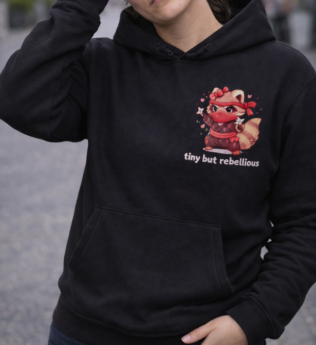 TINY BUT REBELLIOUS Hoodie unisex