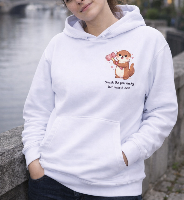 FEMINISTISCHER OTTER Hoodie unisex