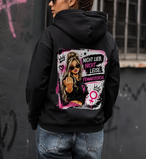 NICHT LIEB Hoodie unisex