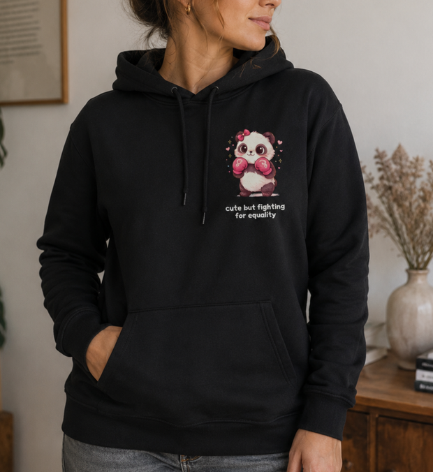 FEMINISTISCHER PANDA Hoodie unisex