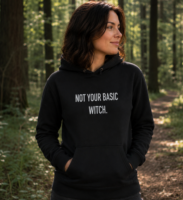 NOT YOUR BASIC WITCH Hoodie unisex