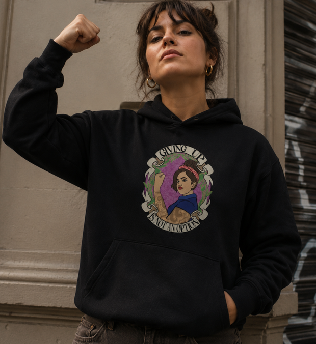 GIVING UP Hoodie unisex