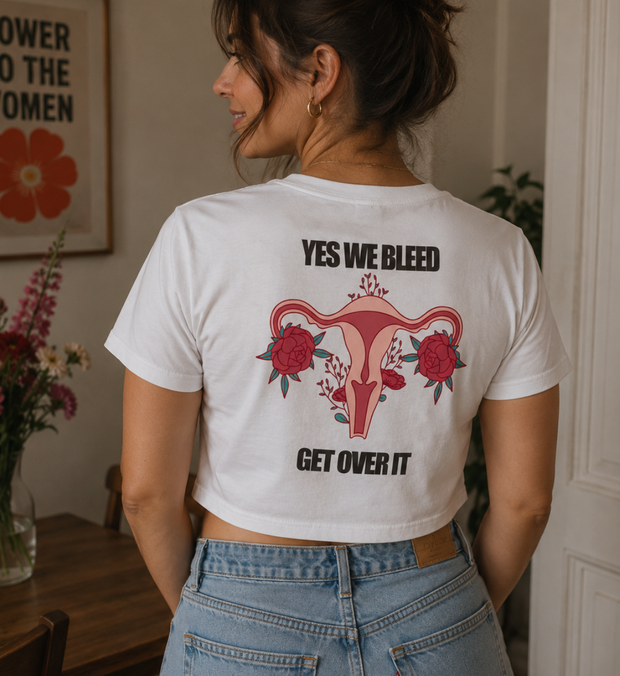 GET OVER IT Crop Shirt