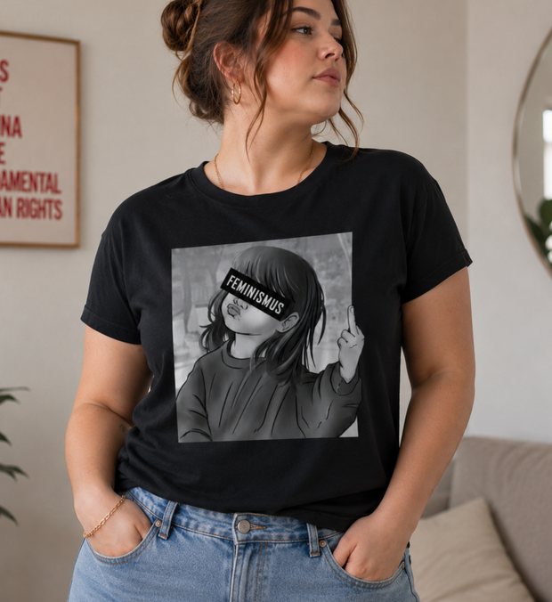 FEMINISMUS T-Shirt Damen gerade geschnitten