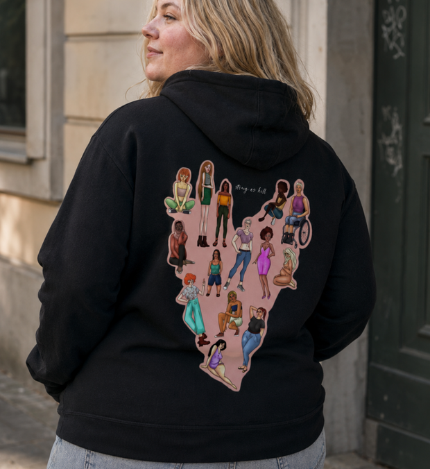 STRONG AS HELL Hoodie unisex