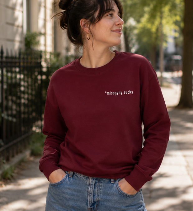 MISOGYNY SUCKS Sweater unisex
