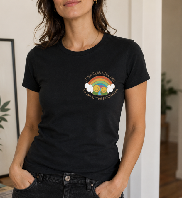 BEAUTIFUL DAY T-Shirt Damen tailliert