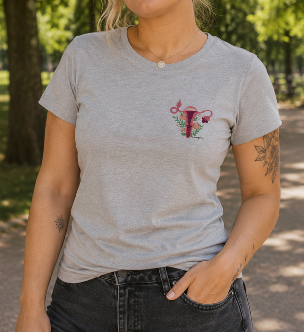 UTERUS T-Shirt Damen tailliert