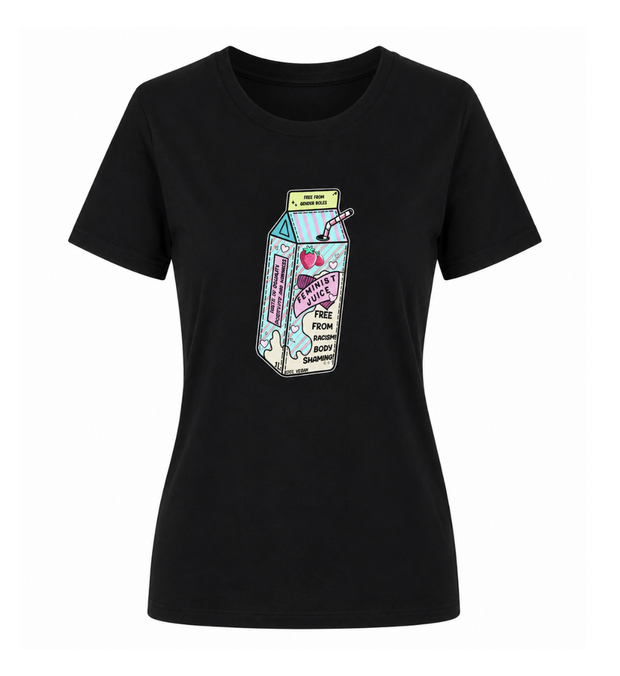 FEMINIST JUICE T-Shirt Damen tailliert geschnitten