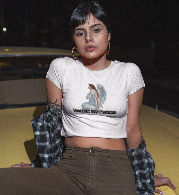 FEMINISMUS ENGEL Crop Shirt