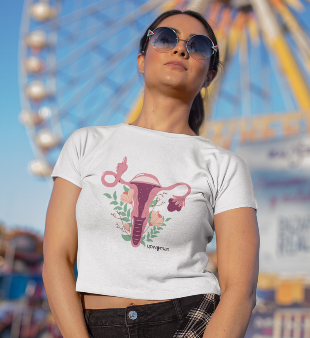 UTERUS-Premium Crop Shirt