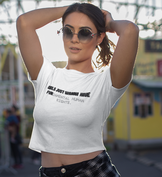 FUNDAMENTAL RIGHTS Crop Shirt
