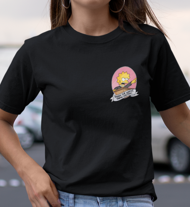 SMASH THE SYSTEM T-Shirt unisex